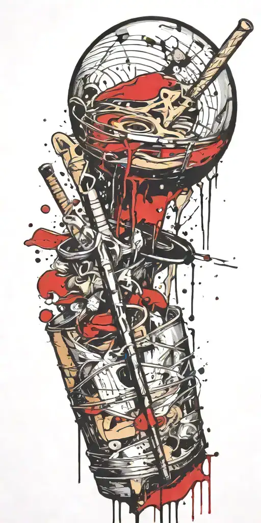 Peanut Butter And Jellie With A Baseball Bat