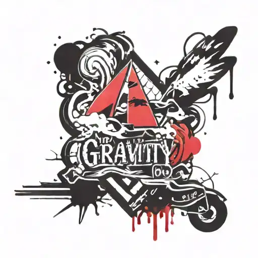 Un Tatuaje De Gravity Falls Dark