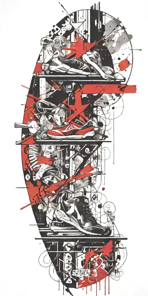 Vandalism In The Neighborhood Treadmill Track Stars