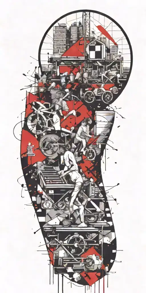 Neighborhoods Treadmill Track Star Have Track Marks