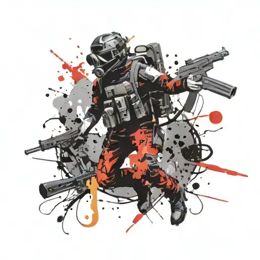 Combat Diver And Sniper