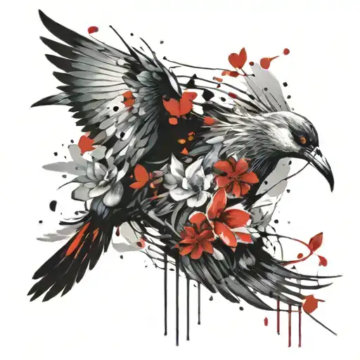 Tatolizer Water Birds Flowers