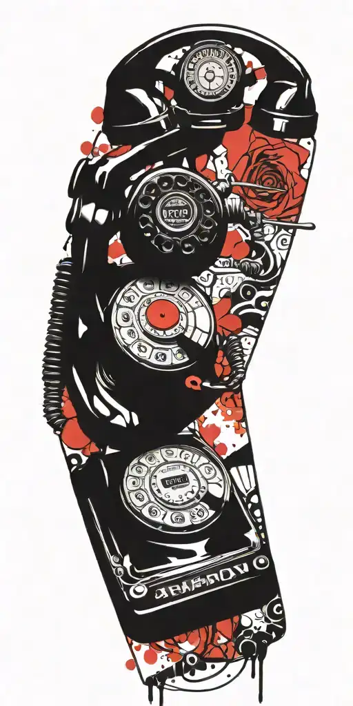 Old School Dial Phone