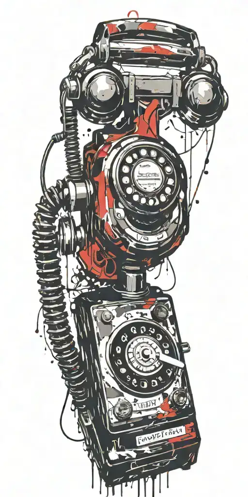 Old School Dial Phone