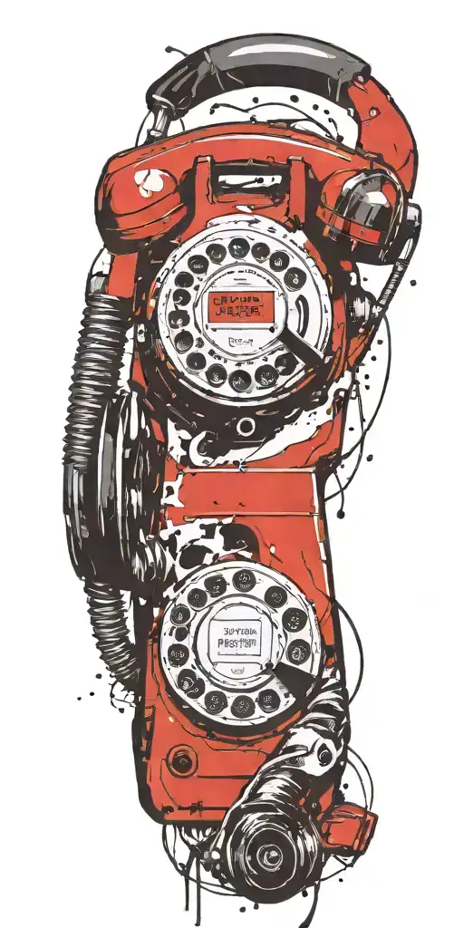 Old School Dial Phone