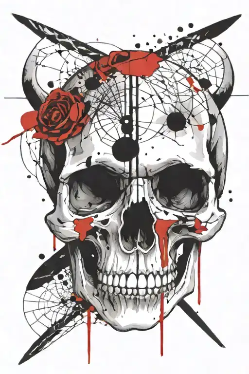 Moon Skull Black Band