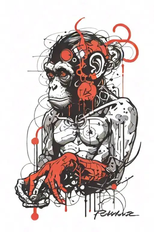 Monkey Heart Surgeon In Japan Style
