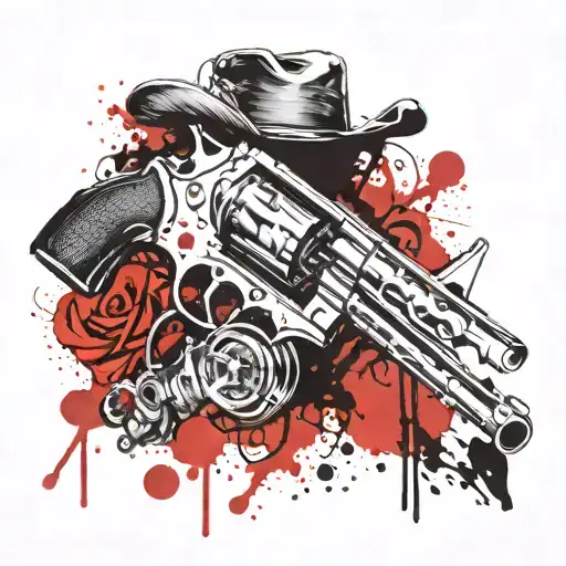 Wild West Cowboy Six Shooter