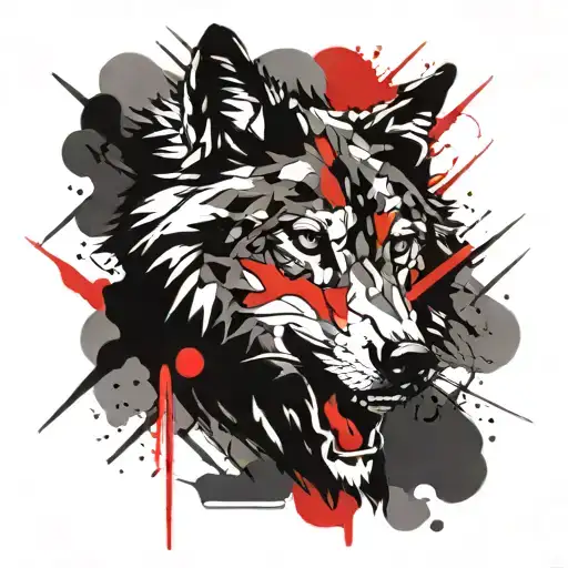 Wolf And Feature Clean Lines