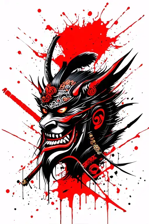 Oni Mask Samurai