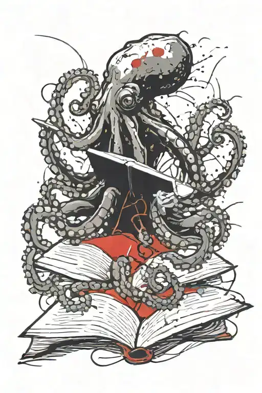 Octopus Reading Book