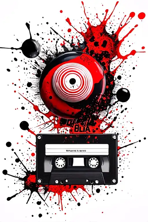 Bonbon Et Cassettes Vhs Tape With Scroll