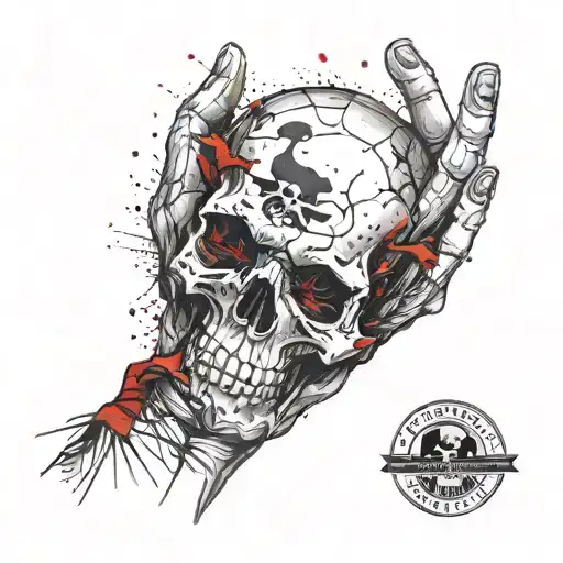 Skull On Hand