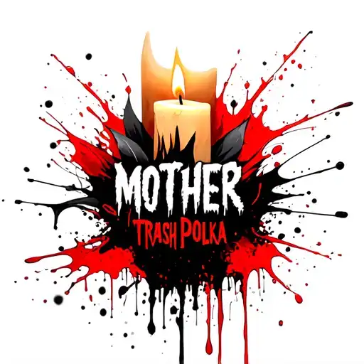 Candle Tattoo That Says Mother Under It