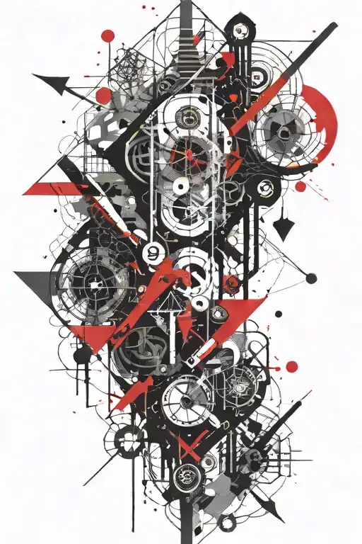 Sacre Geometry For Full Arm That Include 369 Numbers