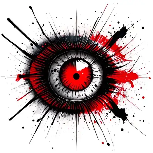 Mesmerizing Eye Symbol Integrated