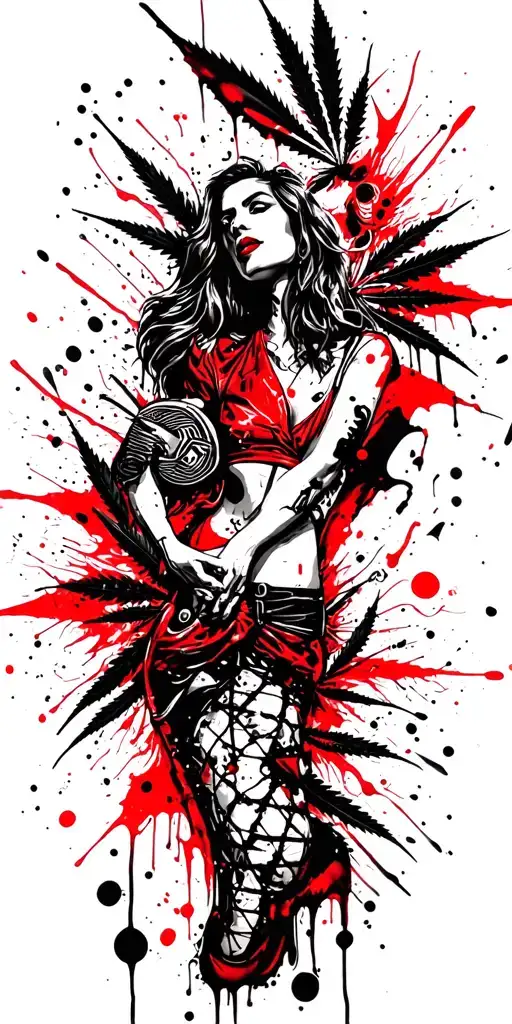 Marijuna Party Scene