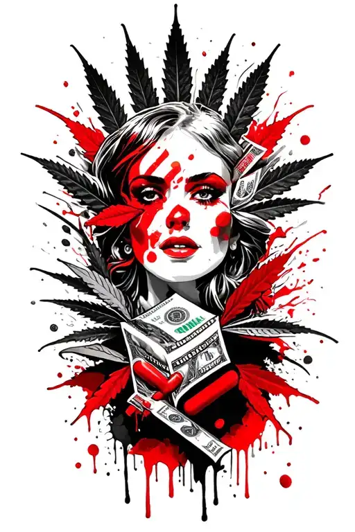 Money Weed And Drugs