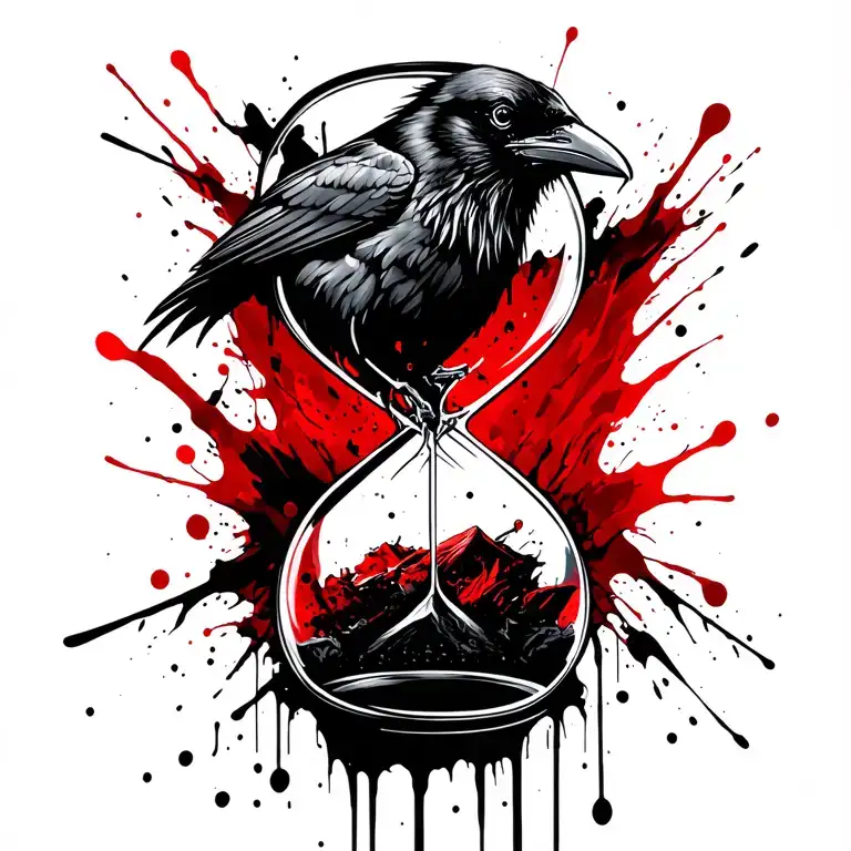 Raven Hourglass Only