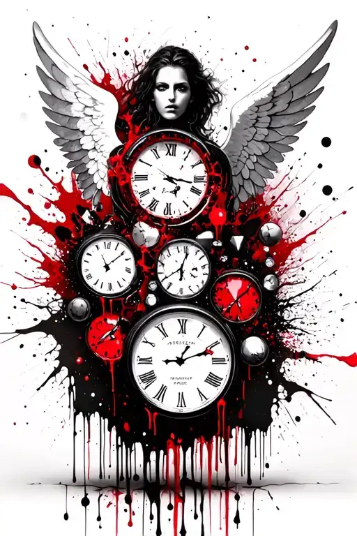 Angels And Broken Watches Dripping