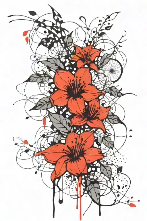 Long Thin Moonflower Vine