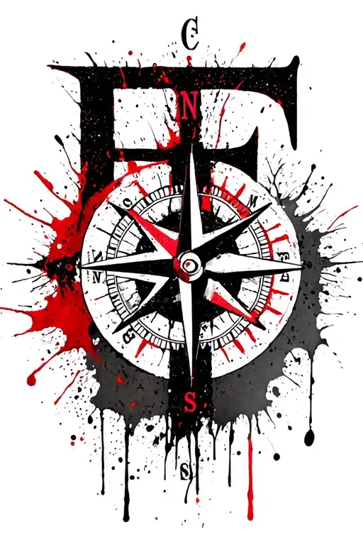 Moral Compass F For The North G For The South H For The West H For East