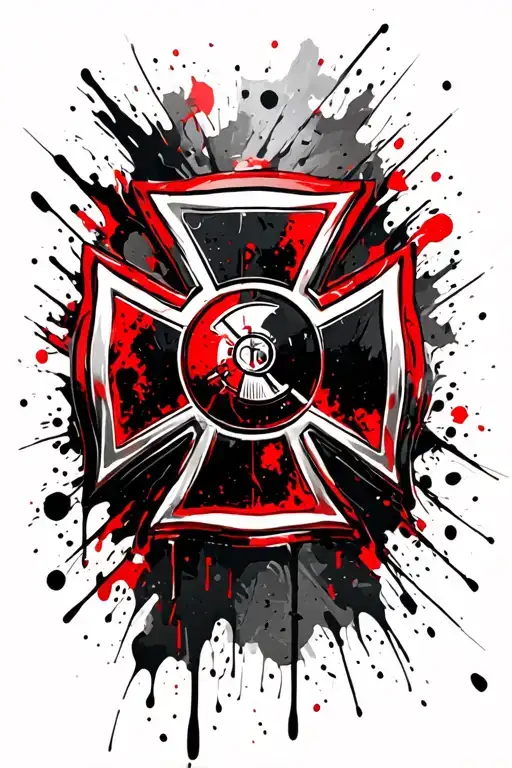 Maltese Cross Firefighter
