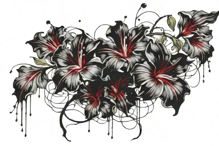 Swirling Morning Glory Vine