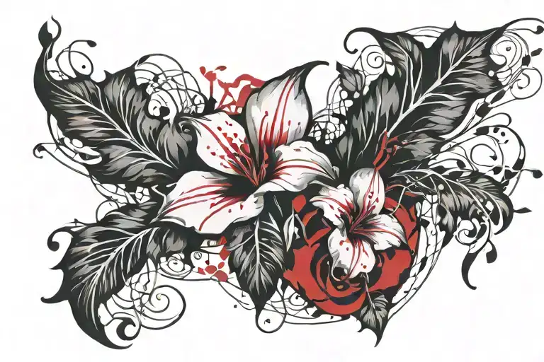 Swirling Morning Glory Vine