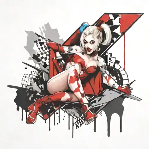 Nude Harley Quinn Hentai