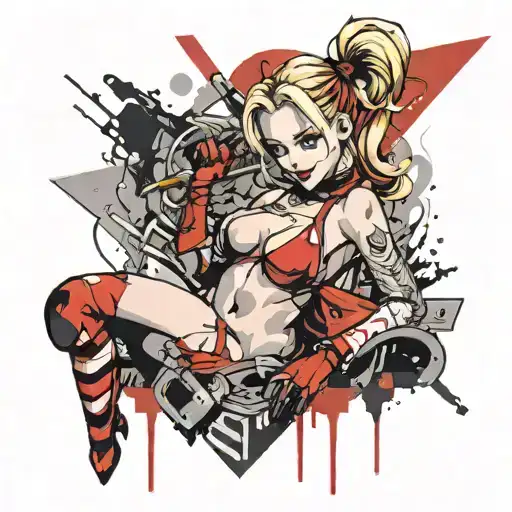 Nude Harley Quinn Hentai