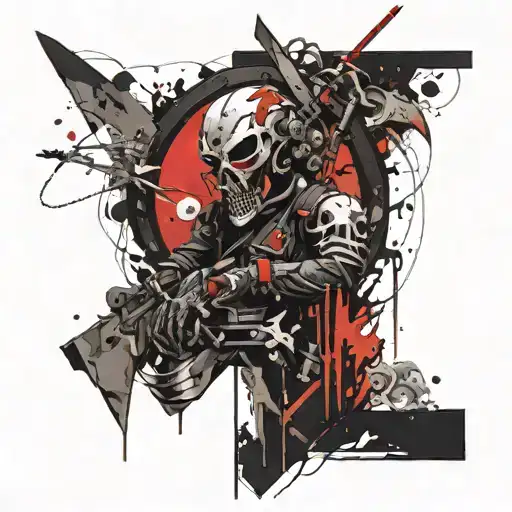 Along With A Sly Dragon And A Black Ninja Boy And A Sly Skeleton