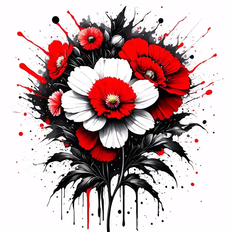 Carnation Cosmos Daffodil Flowers