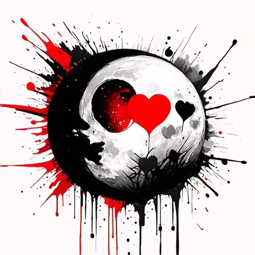 Moon Symbolizing Her Beloved Girl