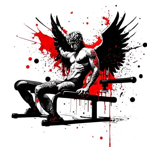 Angel Bench Pressing