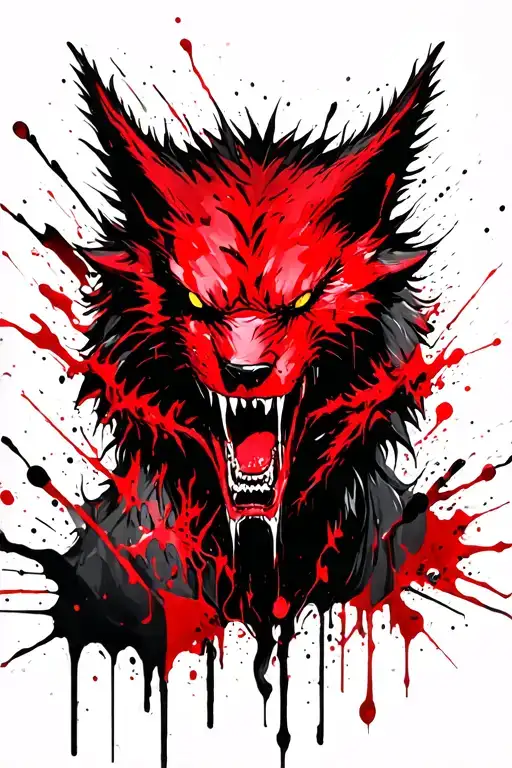 Evil Bloody Angry Sabretooth