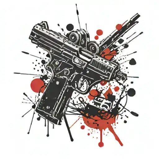 1999 With Cards And Gun