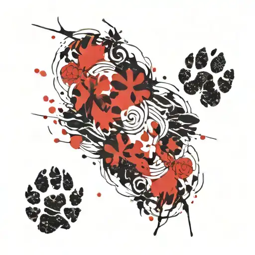 Dog Paw Print