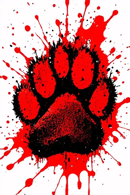 Dog Paw Print