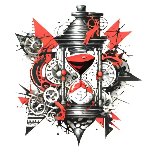 Hourglass Clock Time I Reincarnated