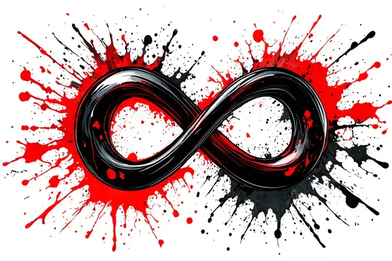 Infinity Symbol Made With Journey And Lucas