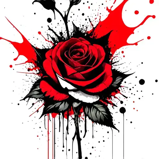 One Rose Whit Name Giovanna