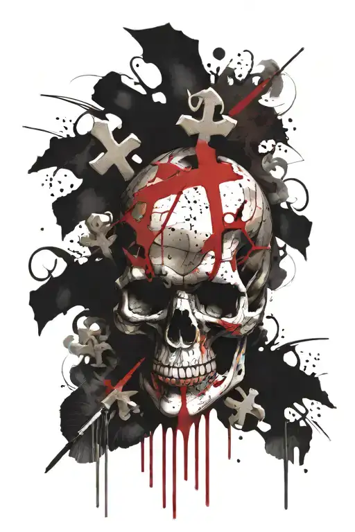 Skull And Cross