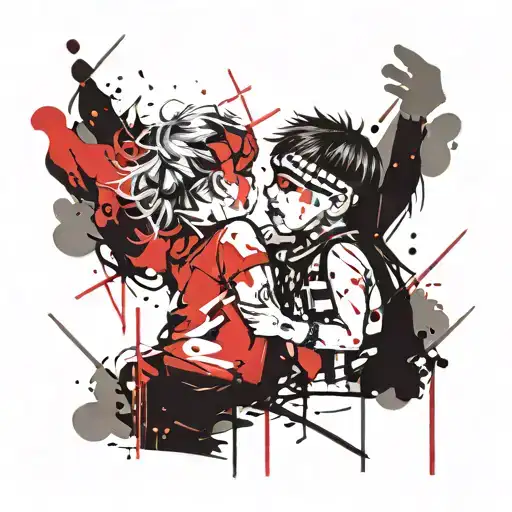 Symbolic Representation For 2 Kids Boy 8Yo And Girl 1Yo