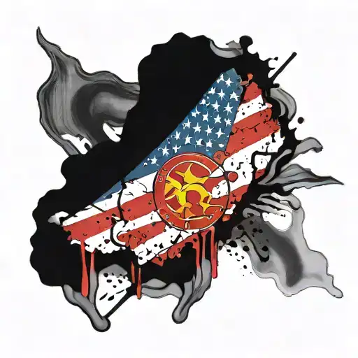 Colorado Flag Tennessee Flag Inside