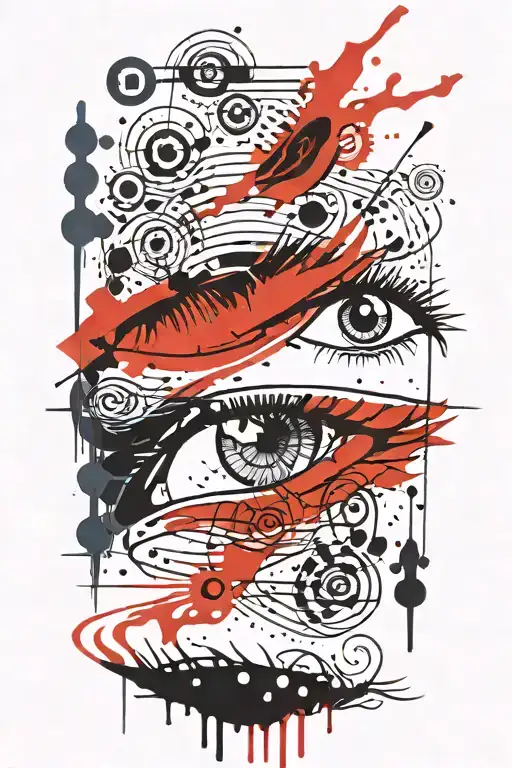 Eye With Music Symbols