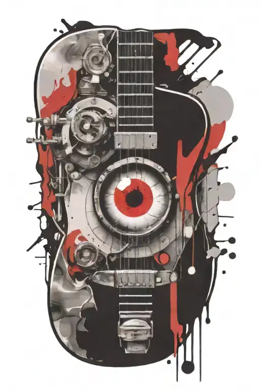 Eye With A Guitar