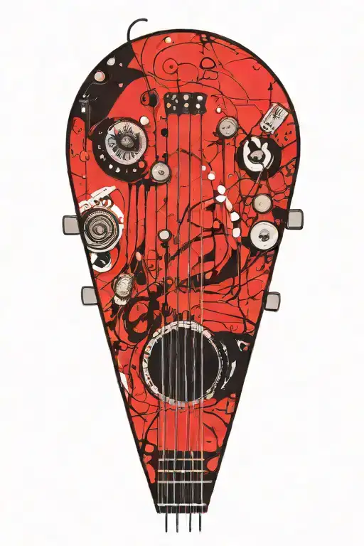 Guitar With Eye