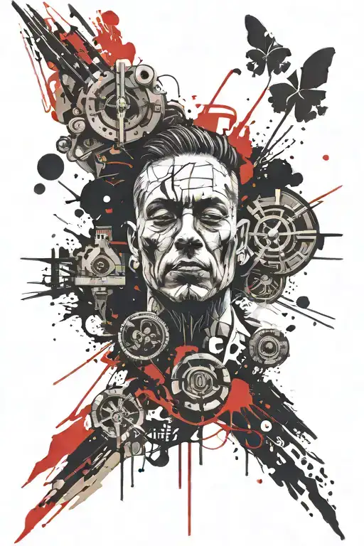 Religious And Gangster Forearm