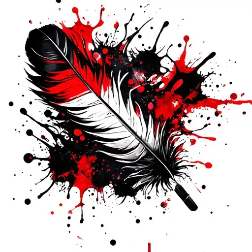 Scroll And Feather Quill